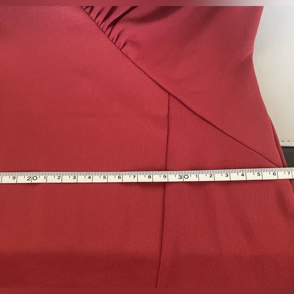 Zara// Goddess V neck long dress - Picture 9 of 9